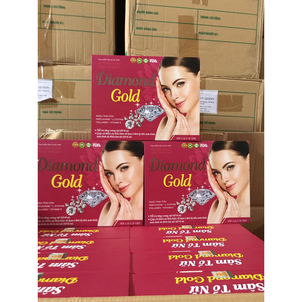 Sâm tố nữ Diamond Gold, Tăng nội tiết tố