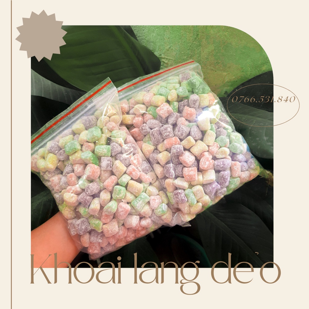 KHOAI LANG DẺO MIX 4 VỊ