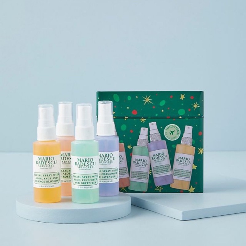 Set 4 xịt khoáng Mario Badescu 59ml - Bill Sephora Us