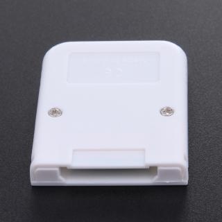 [Secoupdate]Practical Memory Card for Nintendo Wii Gamecube GC NGC Game White