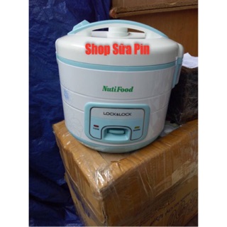 Nồi cơm điện lock & lock - quà từ nutifood -màu xanh và hồng