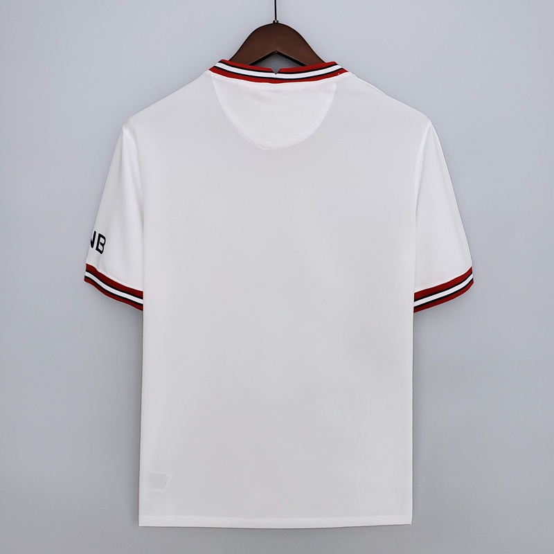 Áo Thun Bóng Đá Màu Trắng Xanh Số 21-22 Jersi Psg Jersey