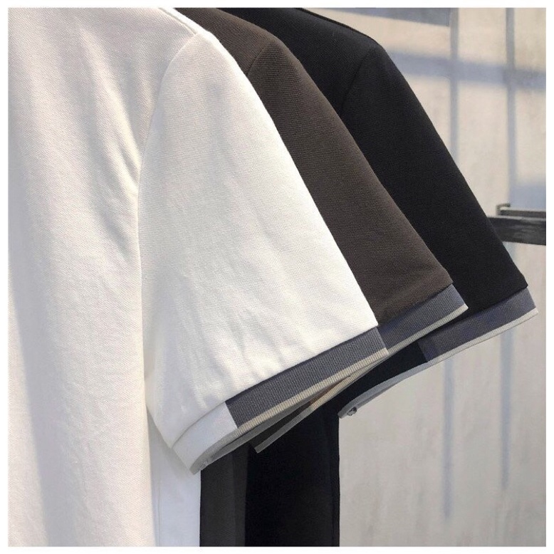 (vải đẹp) ÁO POLO THỂ THAO CỔ PHỐI MÀU - áo polo cotton cá xấu mát lạnh vải 4 chiều loại đẹp