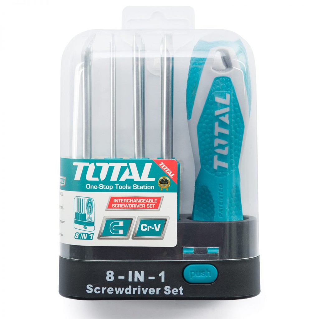 Bộ 9 tua vít đa năng Total THT250906 | Shopee Việt Nam