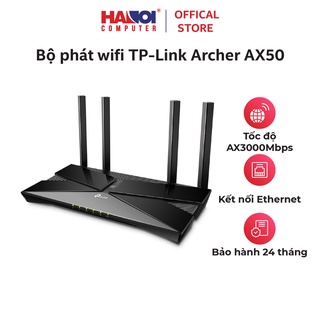 Mua Bộ phát wifi TP-Link Archer AX50 Wifi 6  AX3000  tăng hiệu năng 4 lần  truyền tải đến nhiều thiết bị