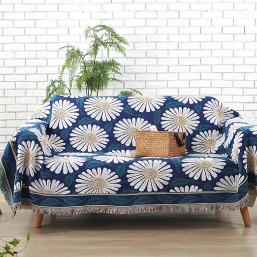 [ẢNH THẬT] Thảm sofa 2 mặt cao cấp phong cách cổ điển kích thước 130x180cm