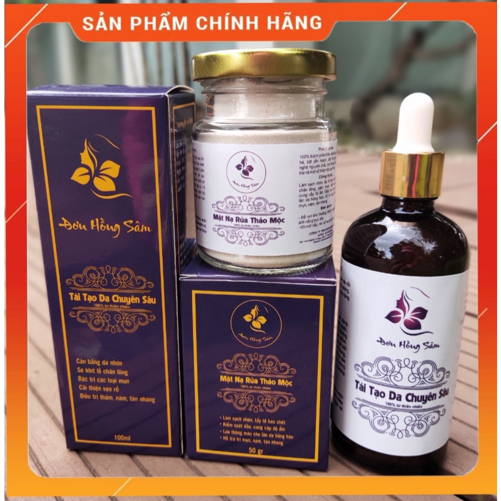 [HÀNG CHÍNH HÃNG] BỘ TÁI TẠO DA (LỚN) - SERUM 100 ML + MẶT NẠ RỬA 50 GR – GIẢM MỤN TRẮNG DA, SẠCH NÁM , TÀN NHANG | BigBuy360 - bigbuy360.vn