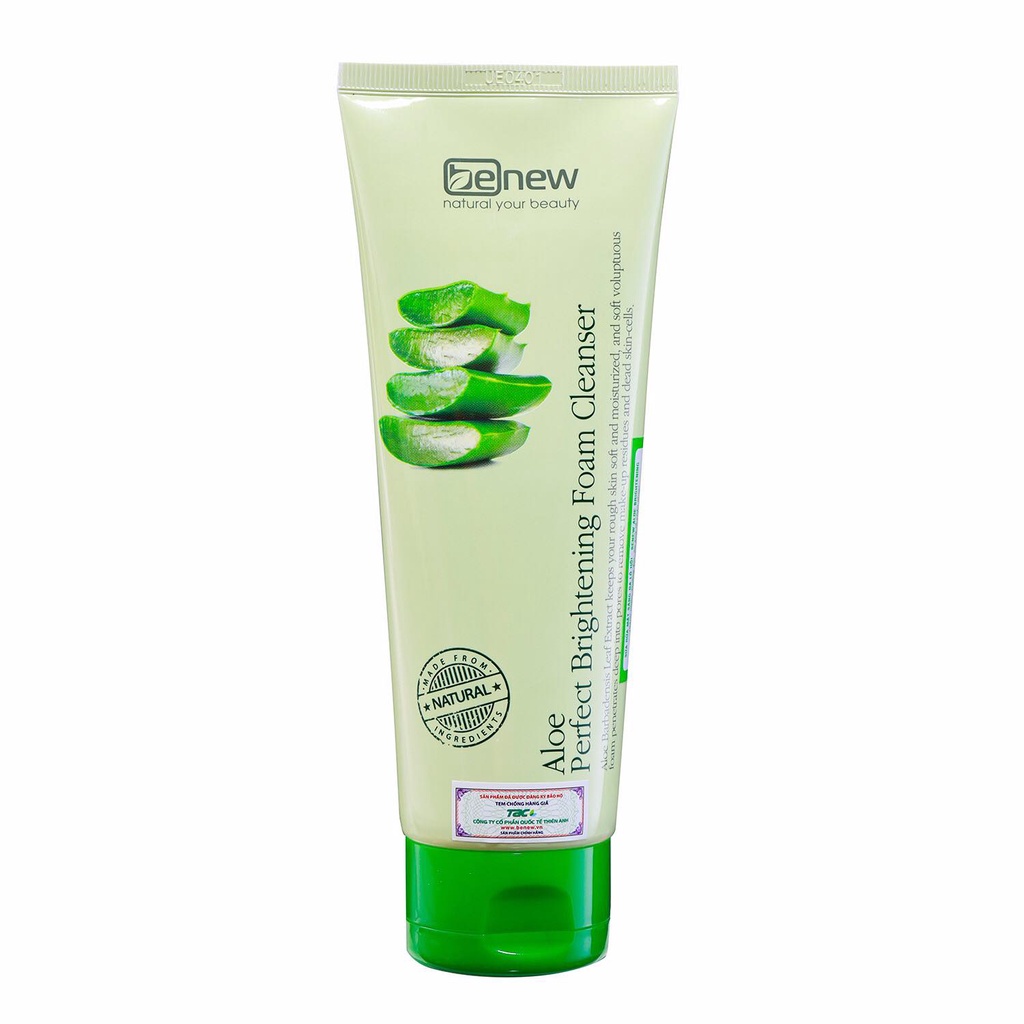 Sữa rửa mặt Benew 160ml giúp trắng da, sạch mụn, se khít lỗ chân lông Hàng Chính Hãng Hàn Quốc