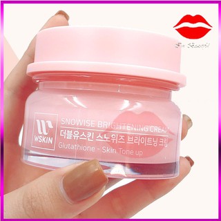 Kem dưỡng trắng da ban ngày, dưỡng da, mờ nám nâng tone Wskin Hàn Quốc