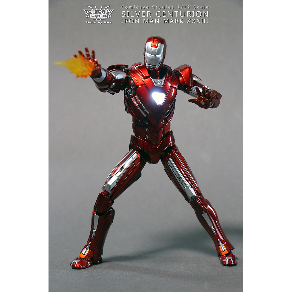 Mô hình Iron Man Mark 33 Comicave Studios 15cm Marvel Iron Man MK33 tỉ lệ 1/12