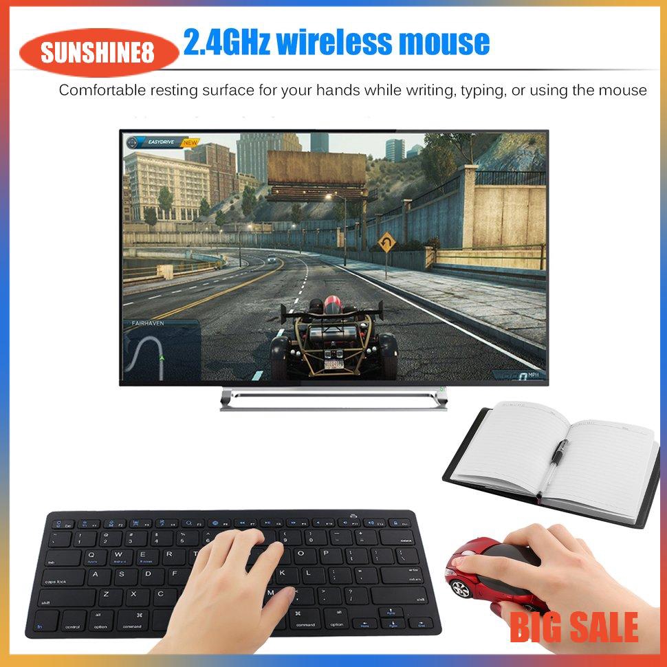 Chuột quang chơi game không dây hình xe hơi 1000dpi đầu usb có thể điều chỉnh chất lượng cao