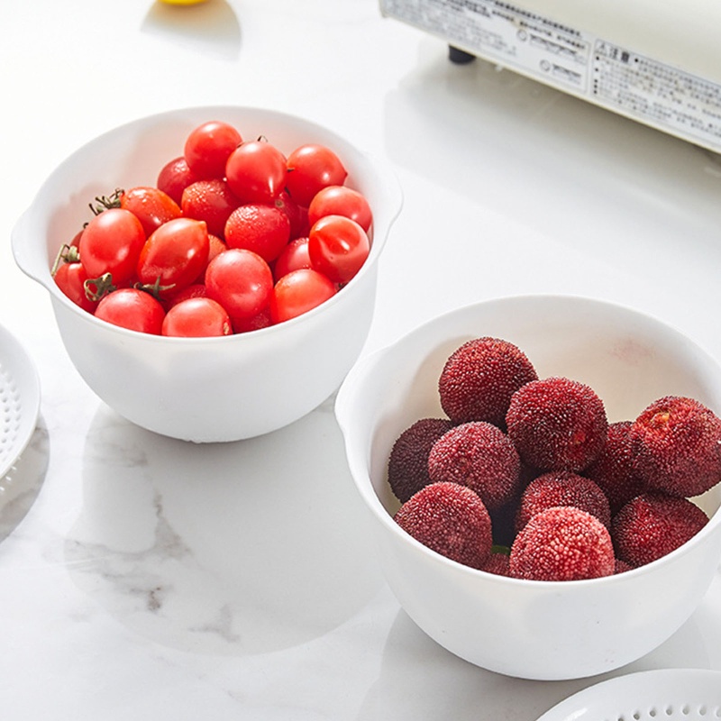 Rổ Rửa Rau Củ Quả Dạng Lưới Tiện Lợi