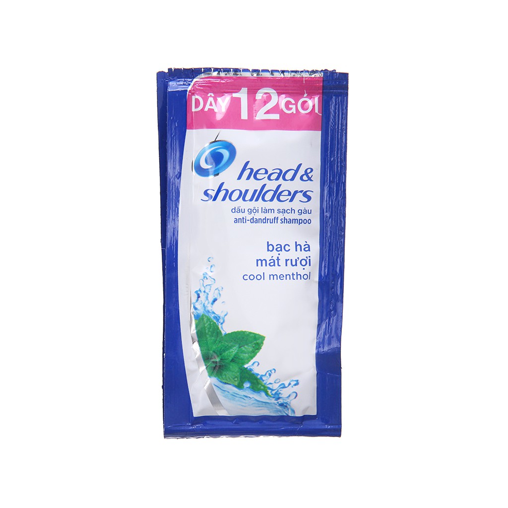 Dầu gội sạch gàu Head & Shoulders 5.7ml x 12 gói