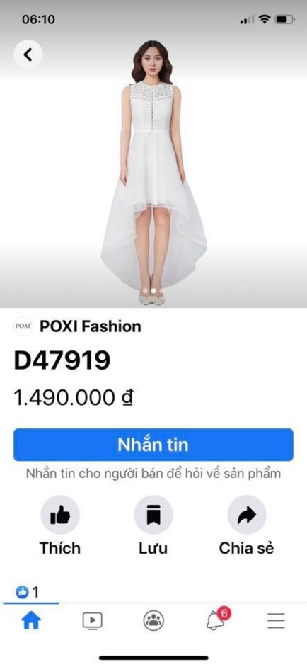 Đầm Poxi Thanh lý