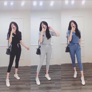 Combo Bộ thể thao tay lỡ