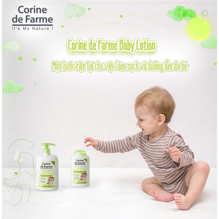 Sửa Tắm Gội Cho Bé 500ml Corine de Farme Hair & Body Wash