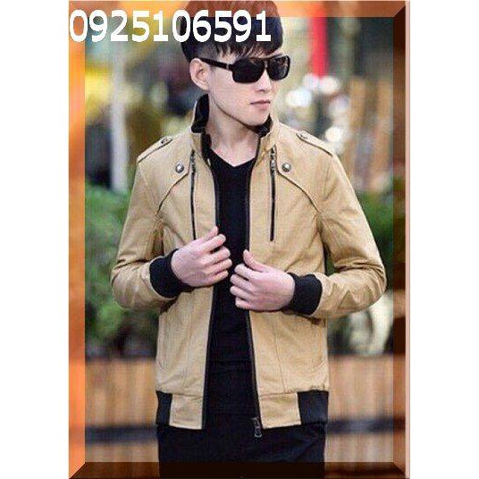 Áo Khoác Kaki Nam Hàn Quốc Cao Cấp, Áo Khoác Nam