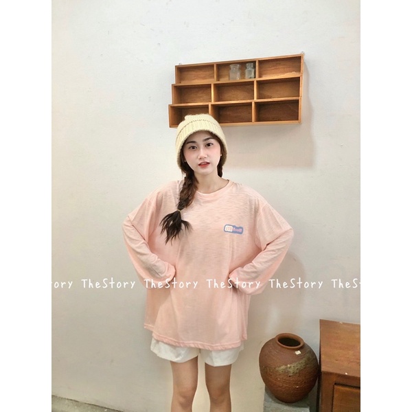 [STORY MADE] [STR] [ẢNH THẬT SHOP CHỤP] Áo pull tay dài bo mỏng STR ROOM A1551