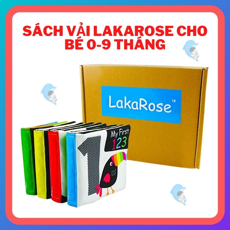 Sách Vải Kích Thích Thị Giác An Toàn Cho Bé Chơi Tự Lập