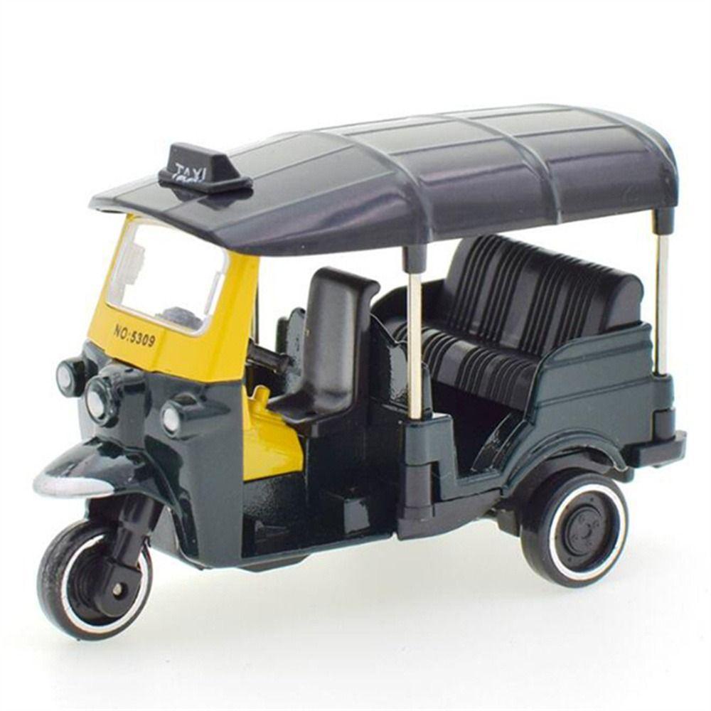 Mô Hình Xe Ba Bánh Mini Trang Trí Cho Nhà Búp Bê