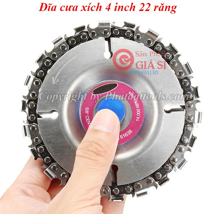 Lưỡi cưa xích tròn 4 inch ❤️freeship❤️