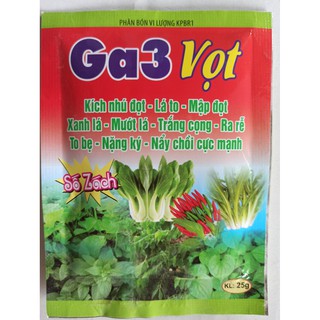 Phân bón lá Ga3 Vọt - Gói 25g