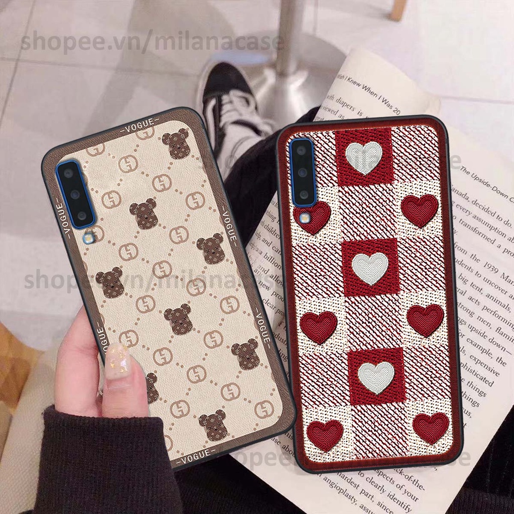 Ốp Samsung A7 2018 / A9 2018 hình trái tim be love tình yêu siêu đẹp, cá tính, thời trang