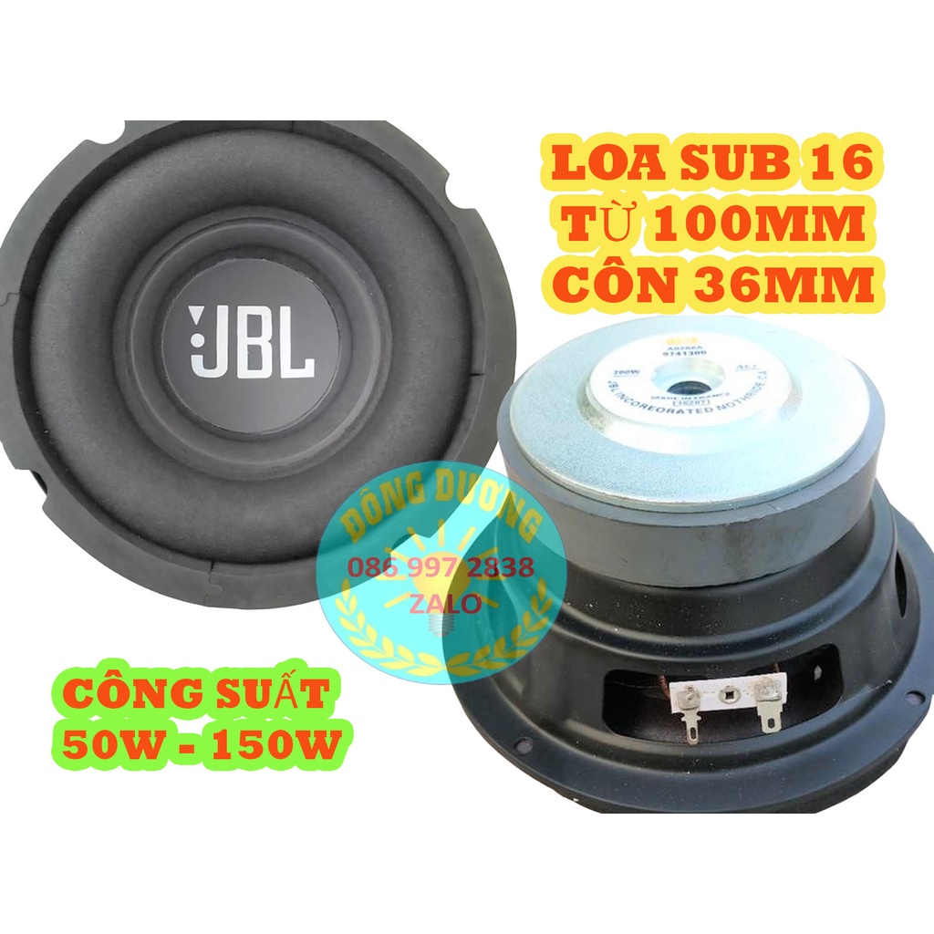 GIÁ SẬP SÁN- LOA SUB ĐIỆN - 1 CỦ SIÊU TRẦM 16 JBL CAO CẤP- HÀNG NHẬP KHẨU