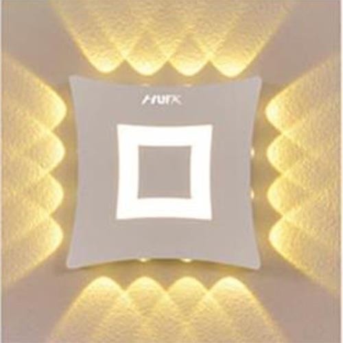 Đèn vách ngoài trời, Đèn Tường Cong 2 Đầu Phát Sáng,LED
