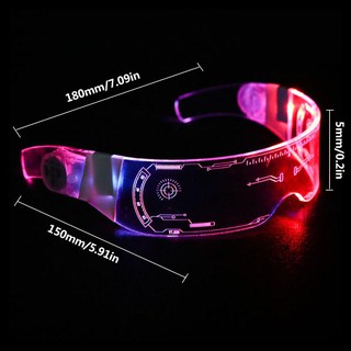 Mắt kính có đèn LED cá tính thời trang