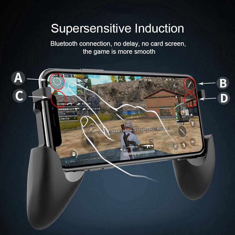 S7 Rechargable Wireless Gamepad Joystick Game Holder Bluetooth Controller vn