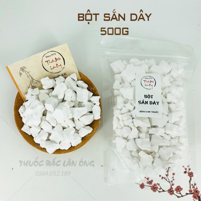 Bột Sắn Dây Nguyên Chất Nhà Làm 500g