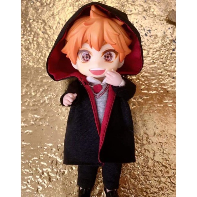 Set đồ Harry Potter cho búp bê size 1/6,1/8,babies, xinji, baboliy, blythe, animator 40cm, ob11, ddf