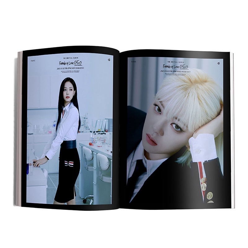 Album Ảnh 3 Trang Thành Các Thành Viên Nhóm Nhạc TWICE