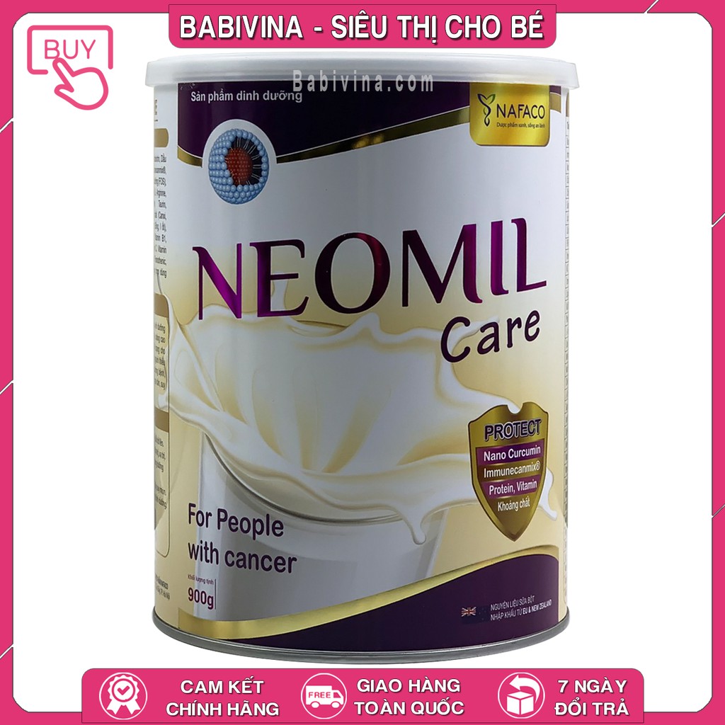 [CHÍNH HÃNG] Sữa Bột Neomil Care 900G | Dinh Dưỡng Chuyên Biệt Cho Người Ung Thư