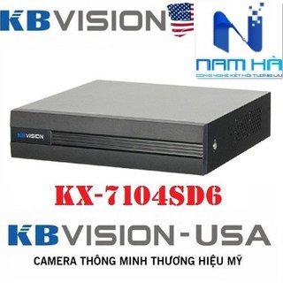 Đầu ghi hình camera 4 kênh 5 in 1 KBVISION KX-7104SD6 Hàng Chính Hãng