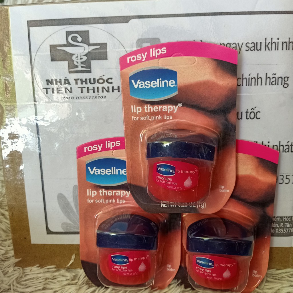 SÁP DƯỠNG ẨM VASELINE 7g