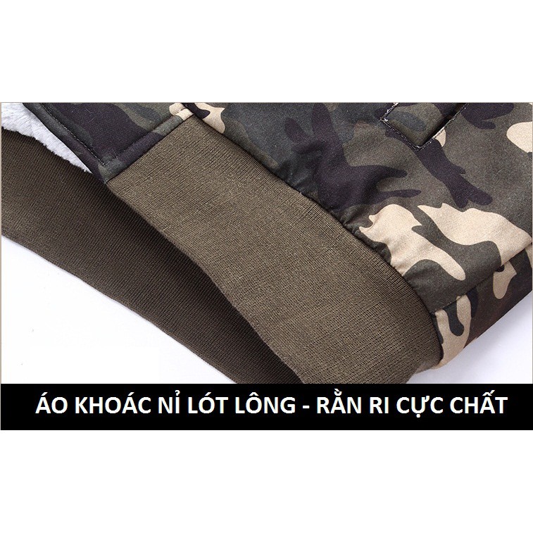 [XẢ KHO] Áo Khoác Nam Bộ Đội Lót Lông | BigBuy360 - bigbuy360.vn