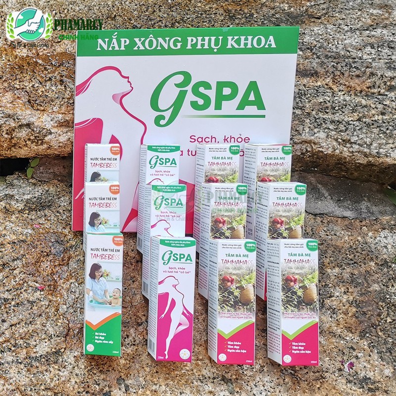 Dung dịch vệ sinh phụ nữ nước xông ngâm rửa phụ khoa chiết xuất từ thảo dược Gspa 250ml