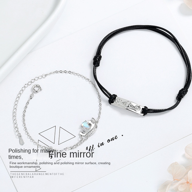 Vòng Tay Cặp Đôi Công Chúa Và Hiệp Sĩ Quà Tặng Lễ Tình Nhân Mới