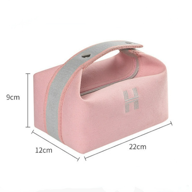 Túi Canvas Đựng Mỹ Phẩm Chống Thấm Nước Kiểu Dáng Đơn Giản Thời Trang Dành Cho Nữ