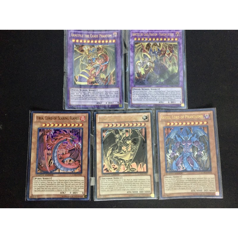Thẻ bài Yugioh: Combo Tam quỷ Hamon, Uria, Raviel