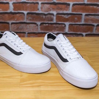 Giày thể thao học sinh trắng sọc đen