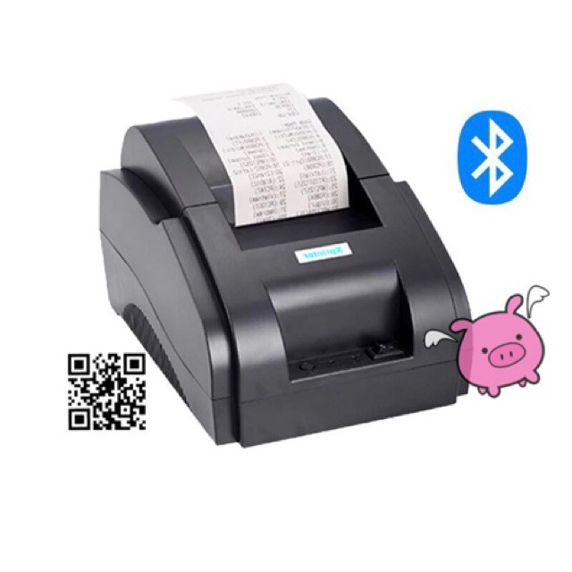 ivn021 Máy in hóa đơn K58 Xprinter 58iiH in thẻ điện thoại in bill nhà hàng quán cà phê nhà hàng