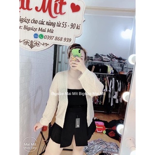 [BIGSIZE Mai Mít] Áo Khoác Len Mỏng 55-90Kg