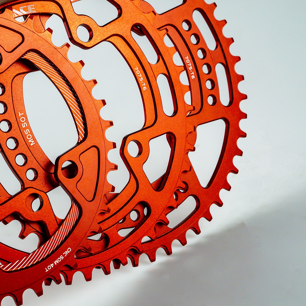 Dây Xích Phụ Kiện Cho Xe Đạp Địa Hình 40T/42T/44T/46T/48T/52T BCD104 AL7075 CNC