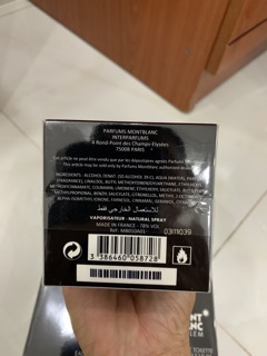 Nước hoa mont blanc emblem edt 100ml fullbox