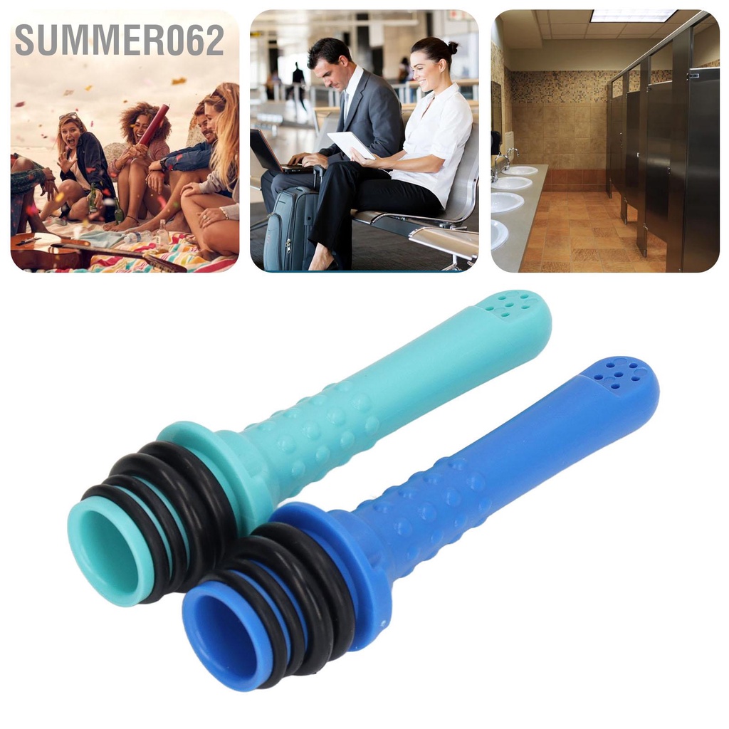 Summer062 2 cái Ống Bidet cầm tay Máy phun nước Chăm sóc vệ sinh Chậu rửa cho Du lịch nhà Rửa