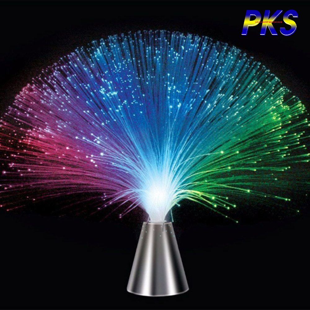 ĐÈN LED CƯỚC NGŨ SẮC SỢI QUANG TRANG TRÍ ĐỔI MÀU LẤP LÁNH TRONG ĐÊM