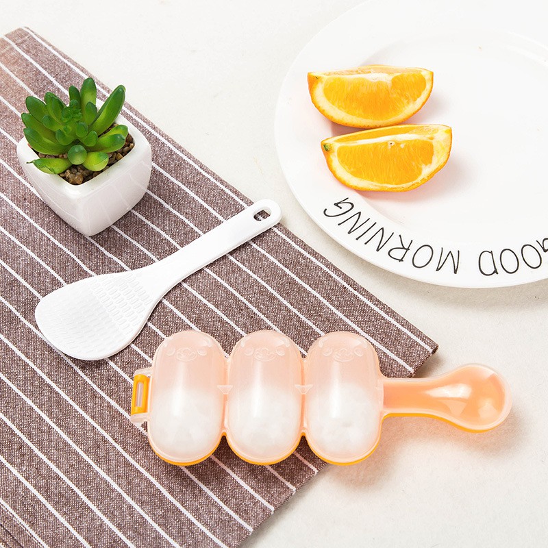 Bộ khuôn lắc cơm tạo hình cho bé ăn dặm